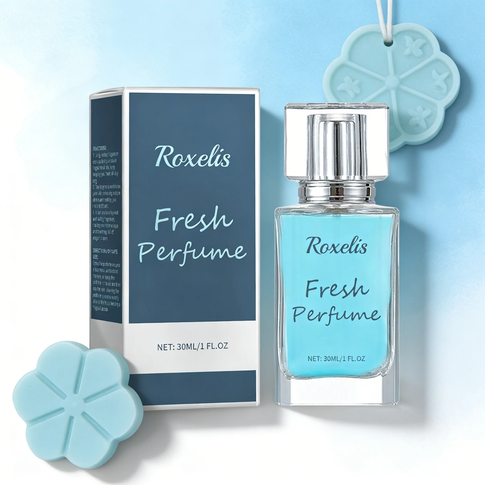 

Roxelis 30ml Eau de Parfum for Women Romantic Light Fragrance Long Lasting Glamour Scent Elegant Aroma Perfect for Dating