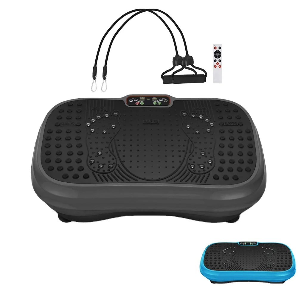 ハイパワーABS振動プレートスマートホーム、Bluetoothフィットネス機器、腹筋強化脂肪電磁石用垂直