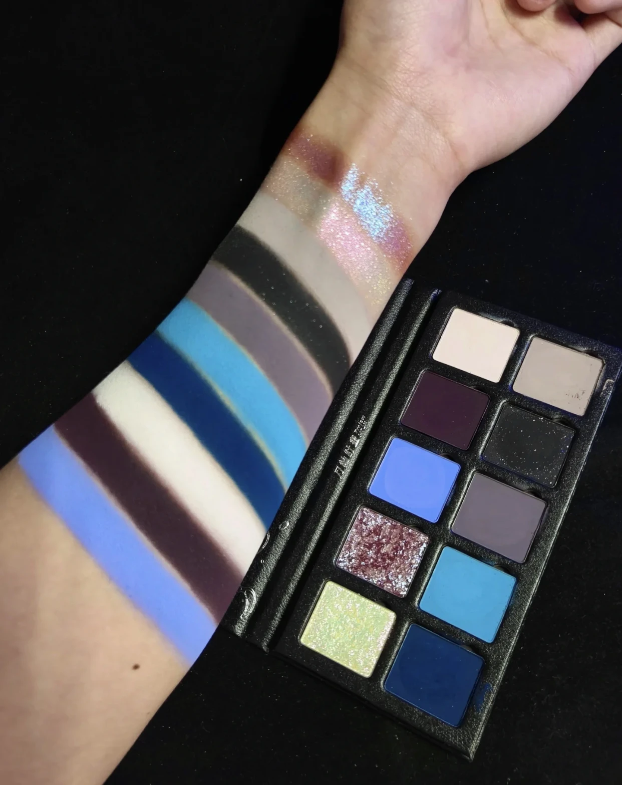 DRAMO 10 色のアイシャドウパレットマットグリッターアイシャドウ顔料防水アースカラーシマーカメレオン化粧品