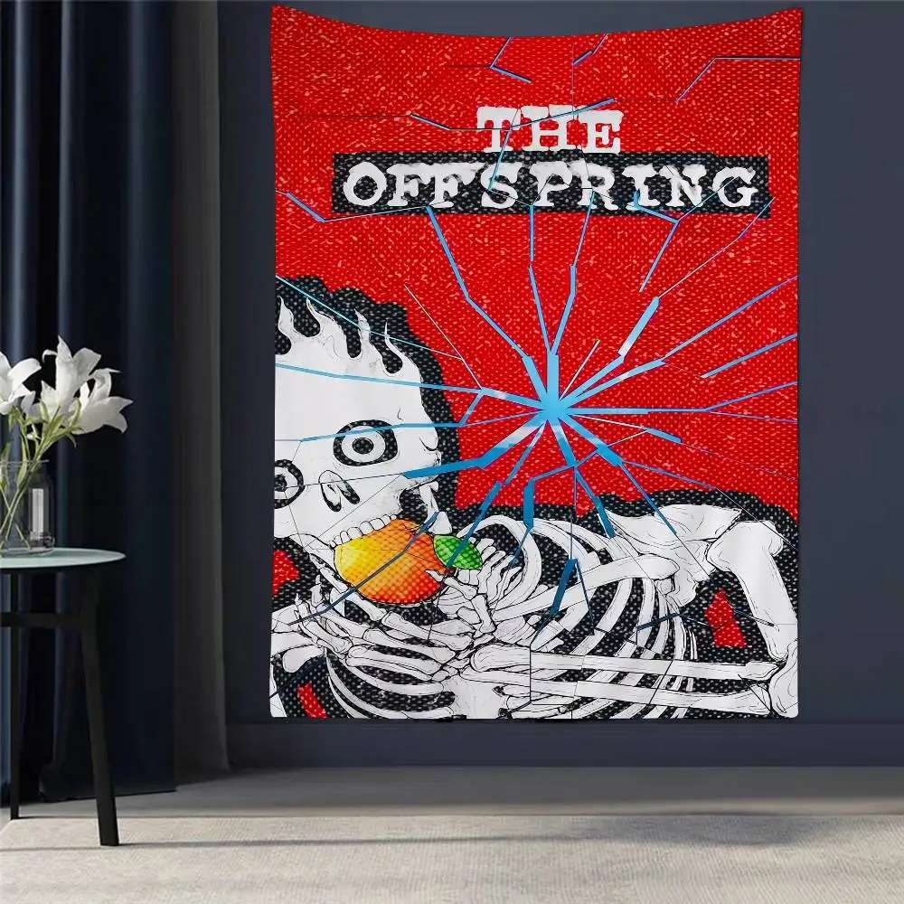 

Pop Punk Band T-The OffspringS DIY Wall Tapestry Art Science Fiction Room Home Decor Wall Art Decor