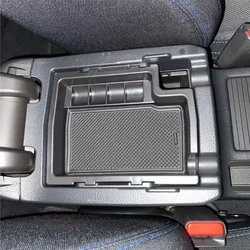 For Subaru XV Crosstrek 2012 2013 2014 2015 2016 2017 ABS Car Center Console Armrest Storage Box Tray car Accessories
