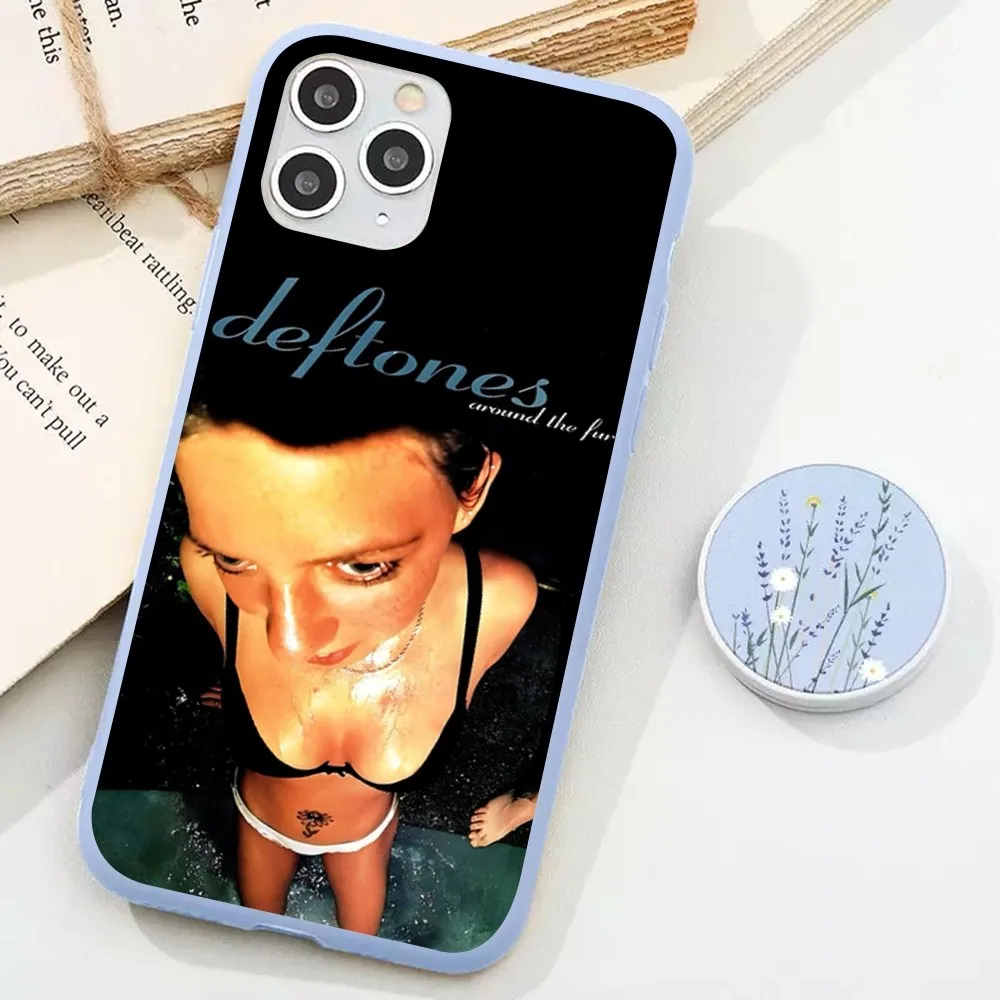 

Band D-Deftones Phone Case For IPhone 14 11 12 13 Mini Pro Xs Max 8 7 6 6S Plus X XR Solid Candy Color Case