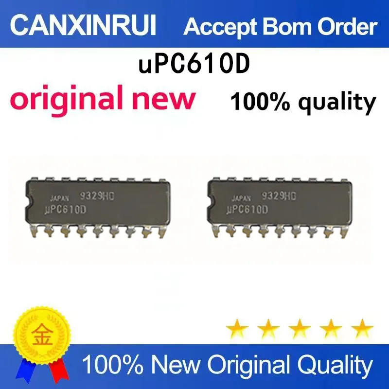(5pcs-100pcs）Brand new original uPC610D DIP18 spot chip IC
