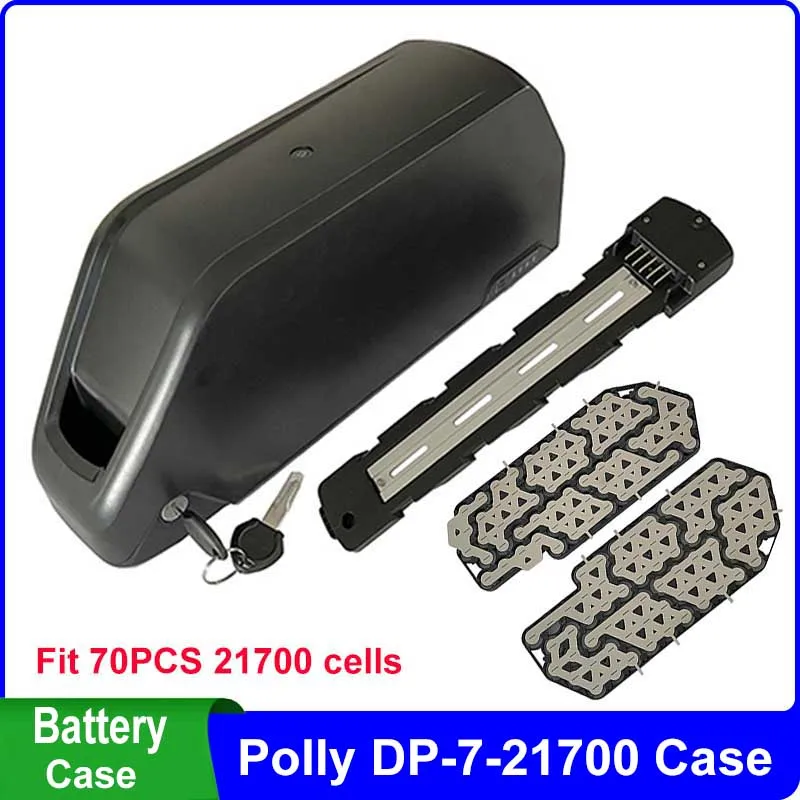 DP-7-21700 Battery Box 36V 48V 52V Fit 70PCS 21700 Cells Case DP-7 Reen tion Polly DP-7-2170 For 10S7P 13S5P 14S5P Battery Pack