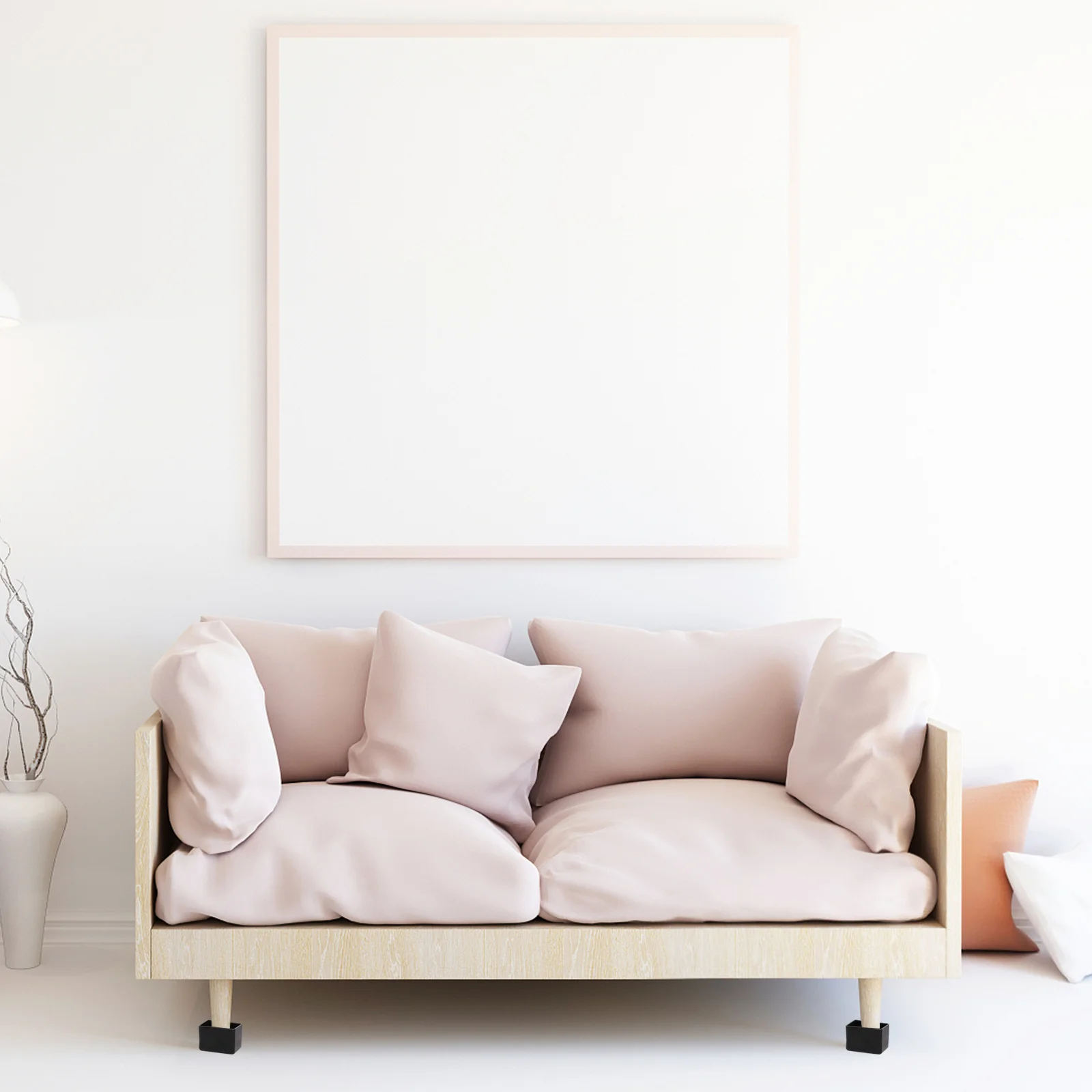 

50pcs Chair Leg Caps Anti-Slip Floor Protectors For Hard Floors Furniture Leg Covers Set Table Feet Tips Noise Reducing Glides