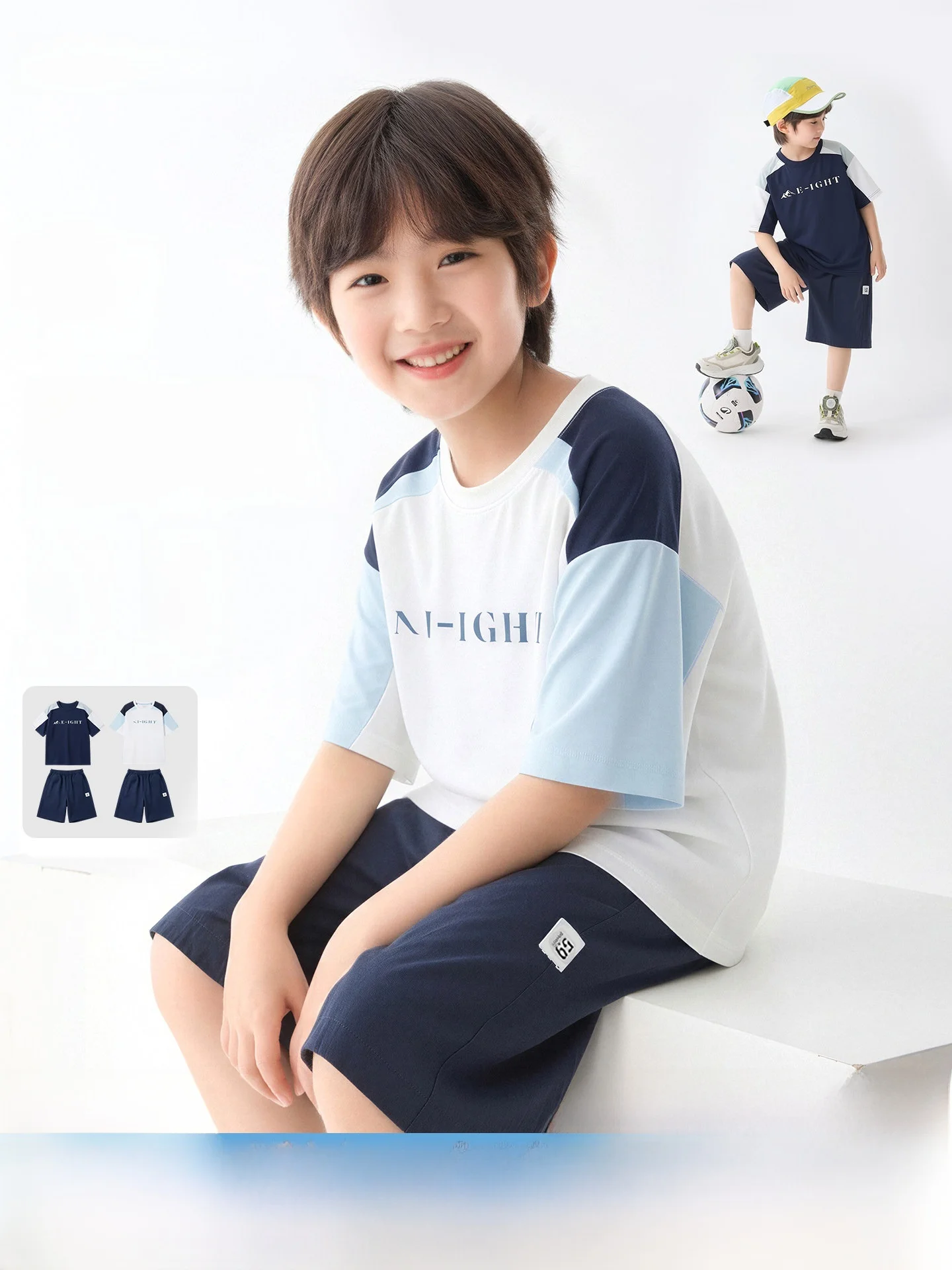 cool-sensation-thin-sporty-two-piece-set-for-boys-summer-breathable-quick-dry-moisture-wicking-short-sleeve-shorts-outfit