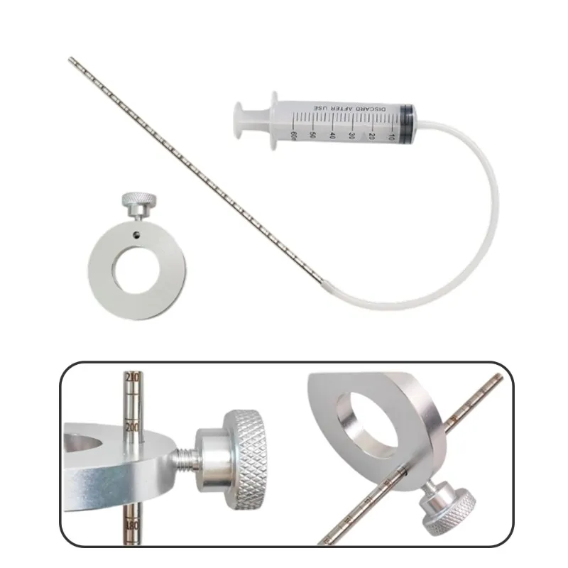 

Fork Suspension Oil Level Tool Kit For Motorcycle For Shock Damping Adjustment 60Ml Tuning Syringe Included