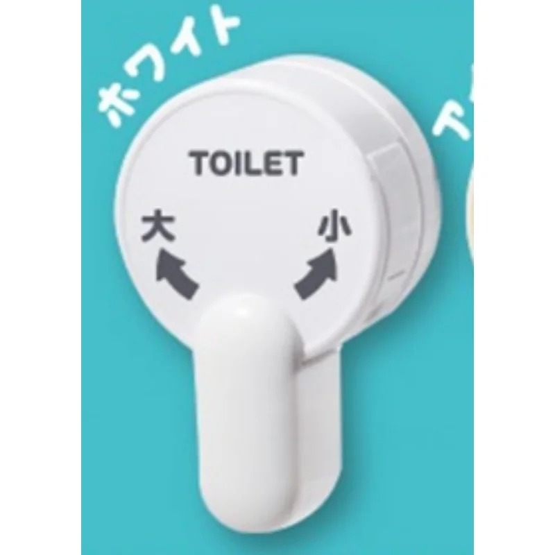 Set Mainan Gashapon Magnet Kulkas Diaktifkan Suara Tombol Toilet YELL Jepang Asli 3-In-1 Kombo Dekorasi Rumah Kolektor Penggemar Anime