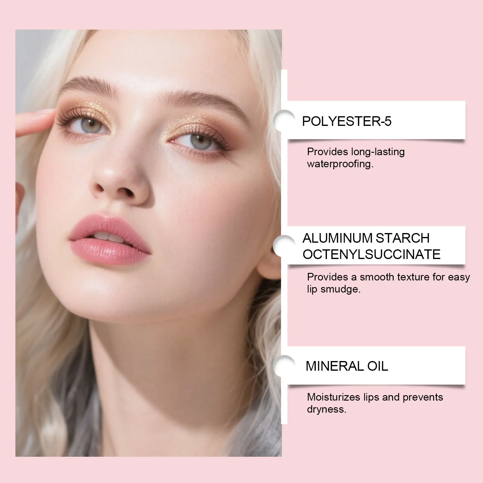 Matita labbra impermeabile marrone chiaro contorno quotidiano linee labbra, trucco facile da applicare, colore naturale, trucco per pendolari