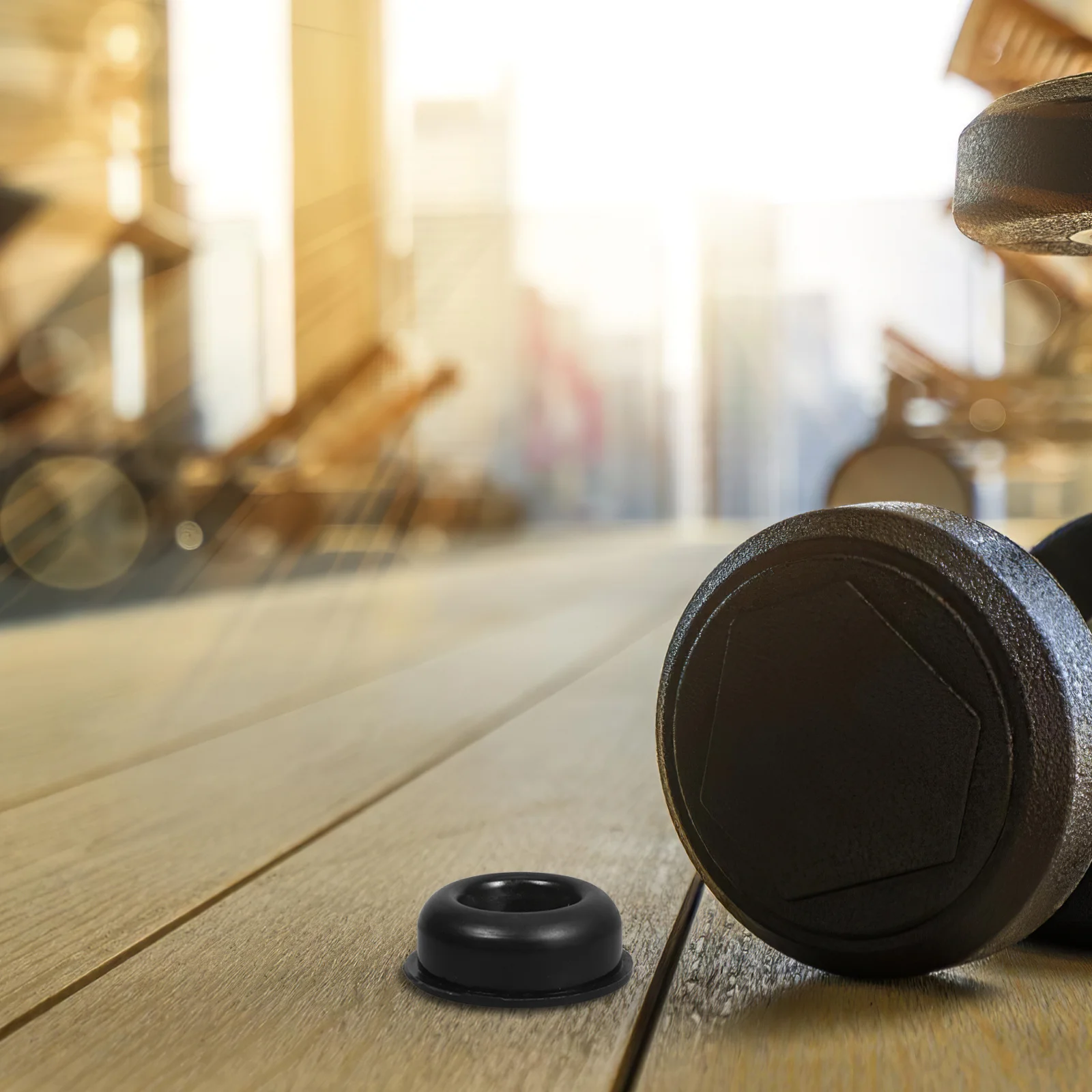 

3Pcs Replacement Base Caps Plastic Water Inlet Hole Plugs Stability Accessories Pedestal Parts for Martial Arts