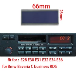 1×Car Radio LCD Repair Display For BMW E28 E30 E31 E32 E34 E36 Bavaria C Business RDS Ke-92zbm Screen Pixel Missing Repairing