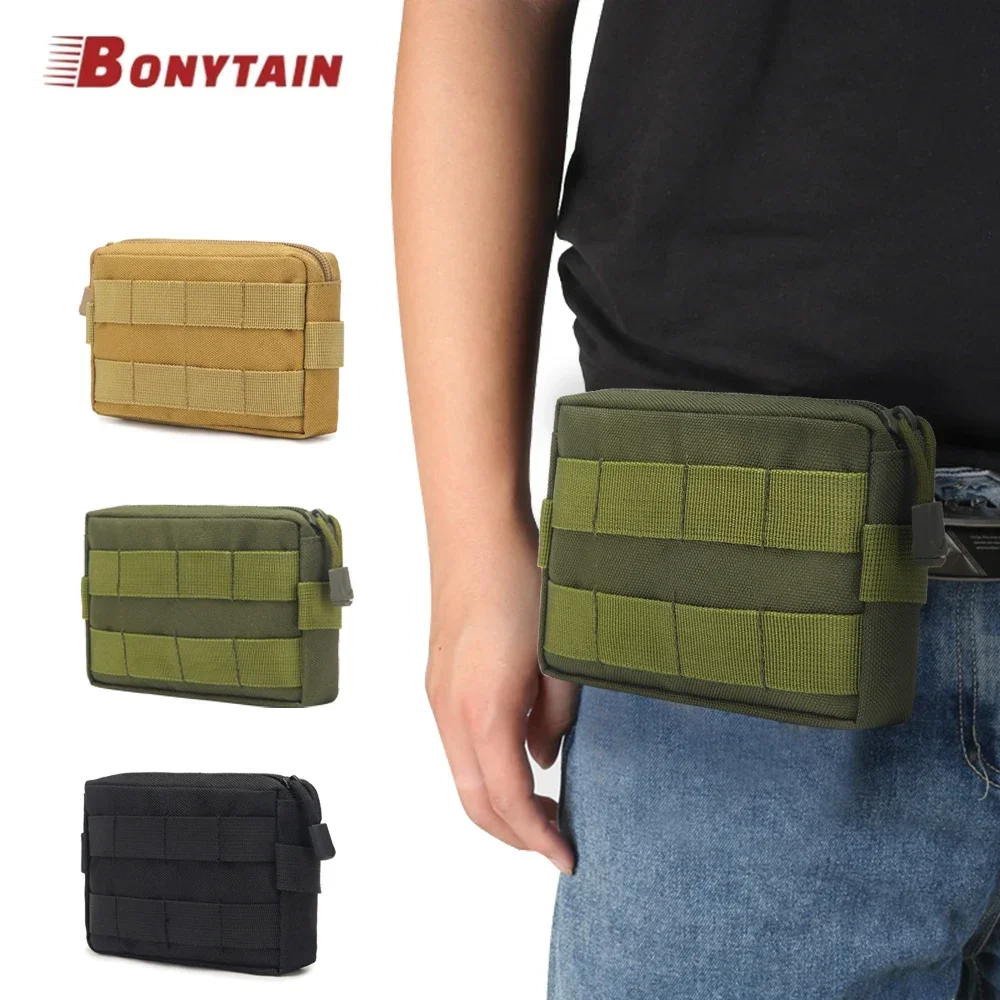 

Tactical Waist Bag Outdoor Molle Pack Camping Climbing Wallet Purse Fanny Backpack Phone Bag Nylon EDC Tool Hunting Gun Pouch