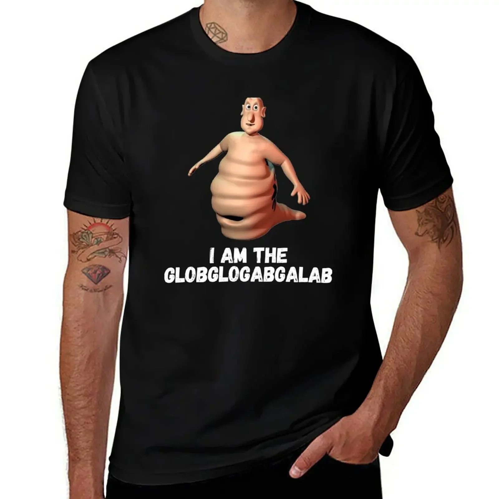 

Im the globglogabgalab T-Shirt cute tops blue archive t shirts men