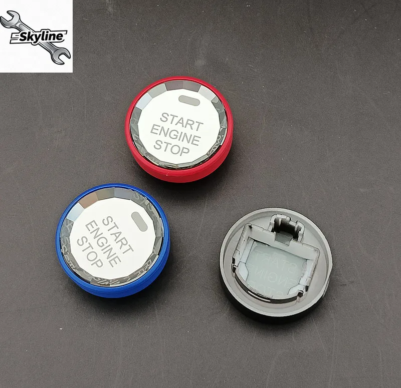 Car Engine Start Stop Switch Cover For BRZ Ignition Button Interior Modification Accessories