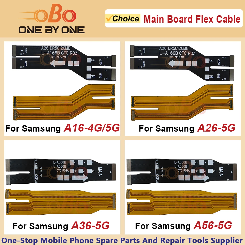Motherboard Main Board Connection Connector Ribbon Flex Cable for Samsung Galaxy A16 A26 A36 A56 5G A165F A166B Repair (1PC)