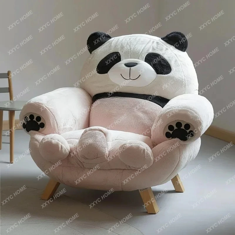 Cute Little Panda Rocking Chair Recliner Leisure Chair Lazy Sofa Single Household Rocking Chair