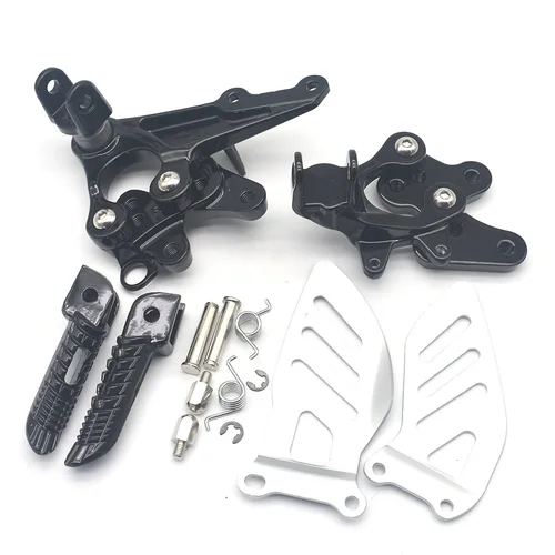 Imagen 1 del producto Estribos delanteros para motocicleta, soporte para reposapiés para Suzuki GSXR600 GSXR750 GSXR 600 750 2011-2018 GSXR1000 GSX-R 1000 2009-2017