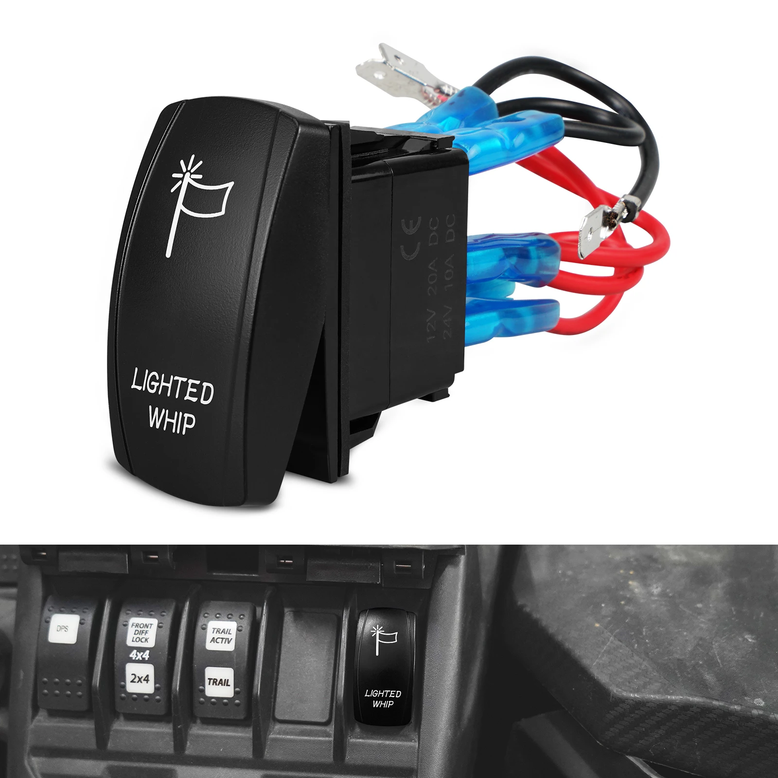 

NICECNC UTV светодиодный переключатель с перемычкой, набор проводов 12 В/14 В для Polaris RZR PRO XP RZR XP Turbo Can Am MAVERICK X3