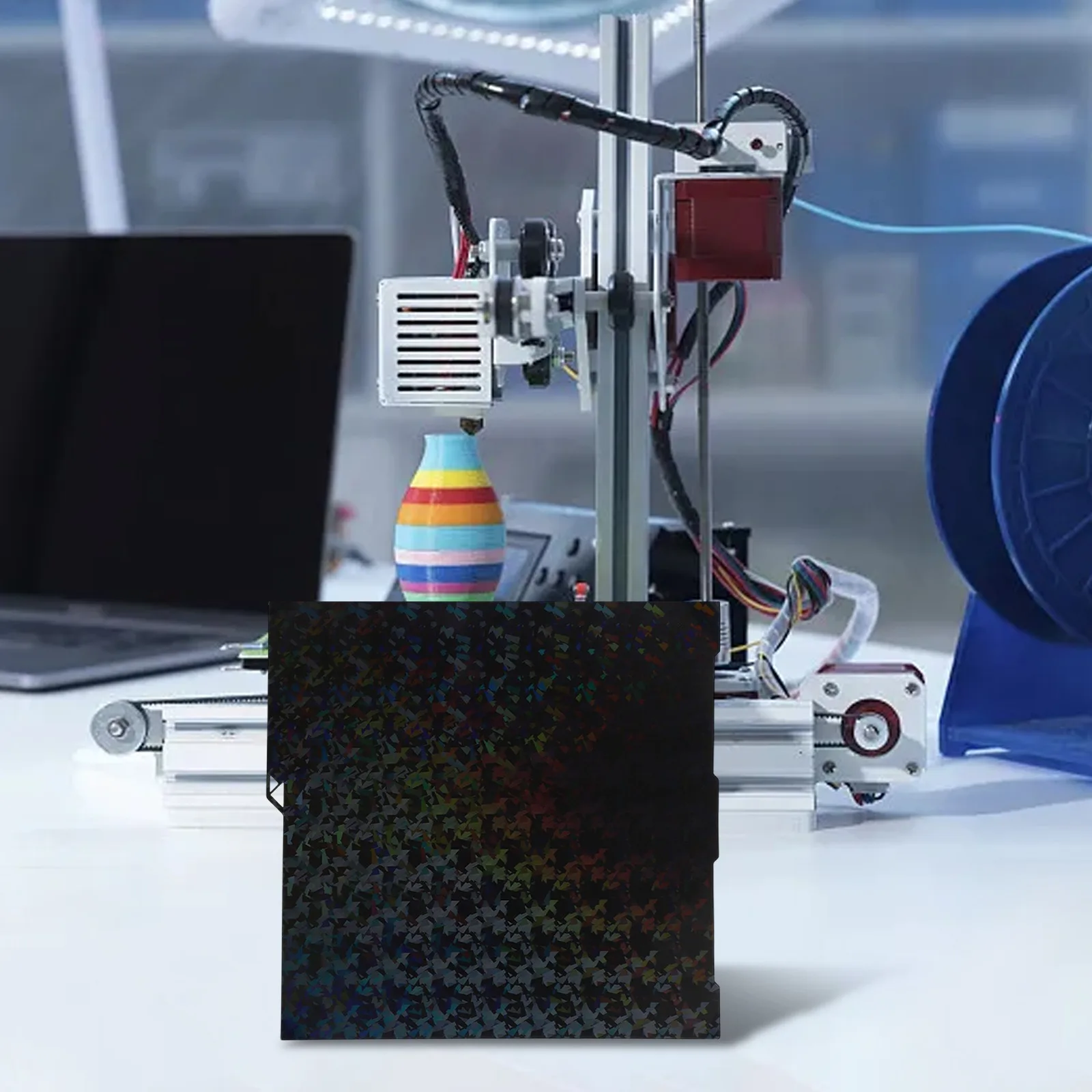 

Сборочная пластина из пружинной стали для принтеров Kobra3. Гибкая и двусторонняя конструкция обеспечивает сильную адгезию во время печати.