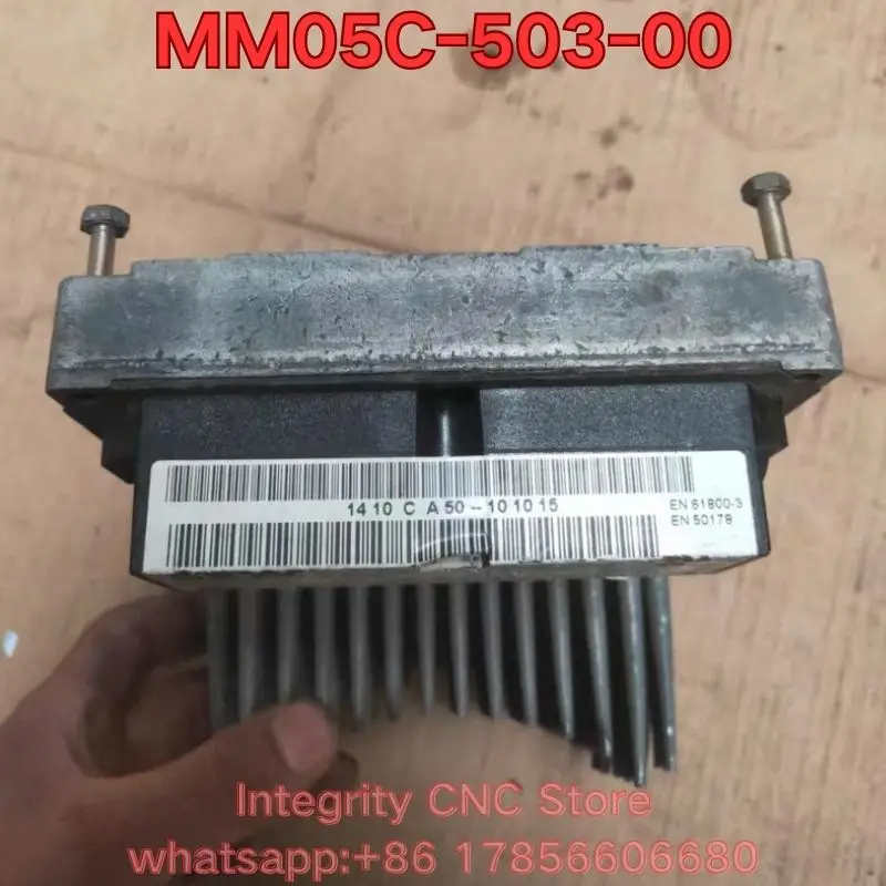 Second-hand MM05C-503-00 inverter function test is normal Latest as of July 2026