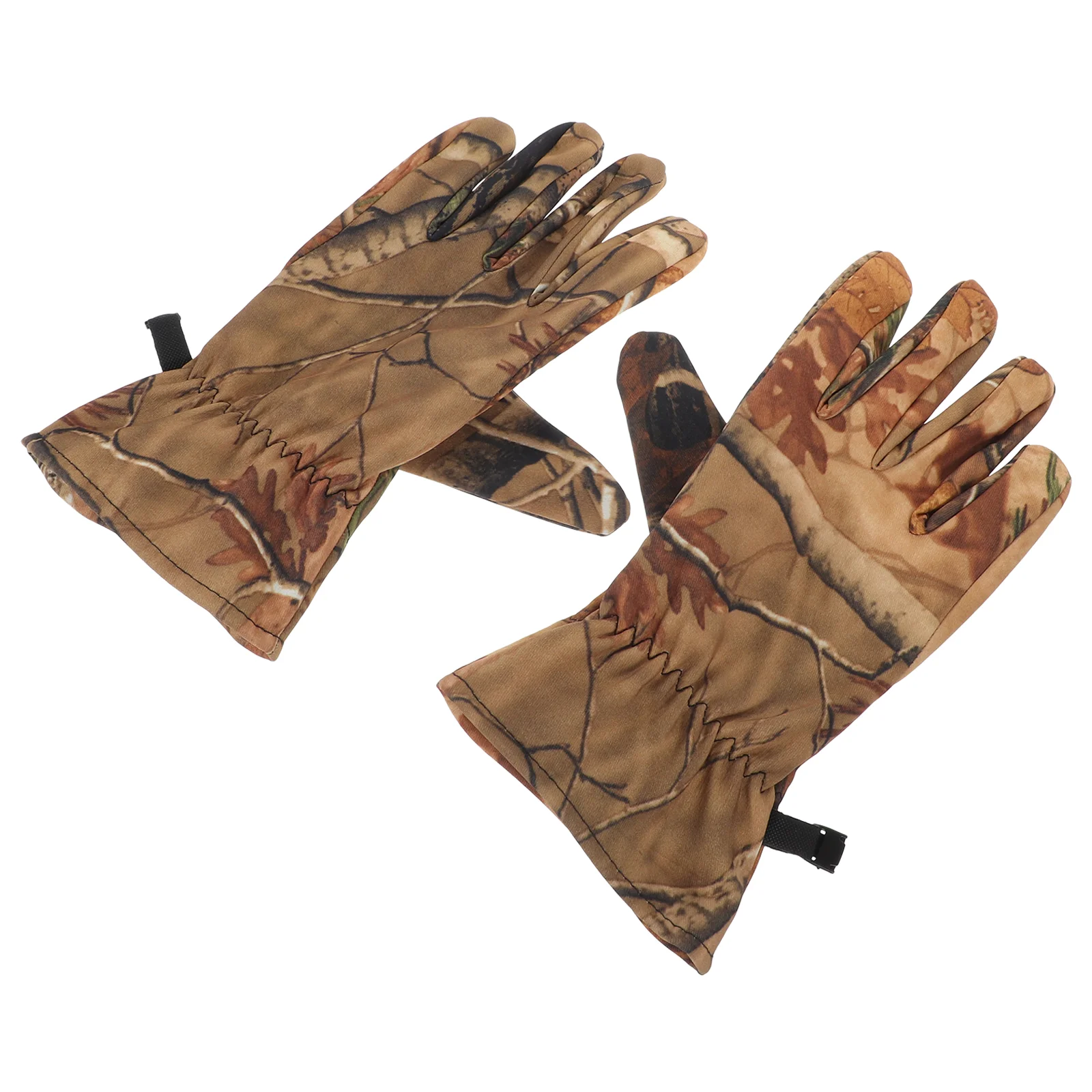 Von Camo Jagd handschuhen Voll finger handschuhe Outdoor Jagd Tarnung Ausrüstung für die Jagd Fahrrad zubehör