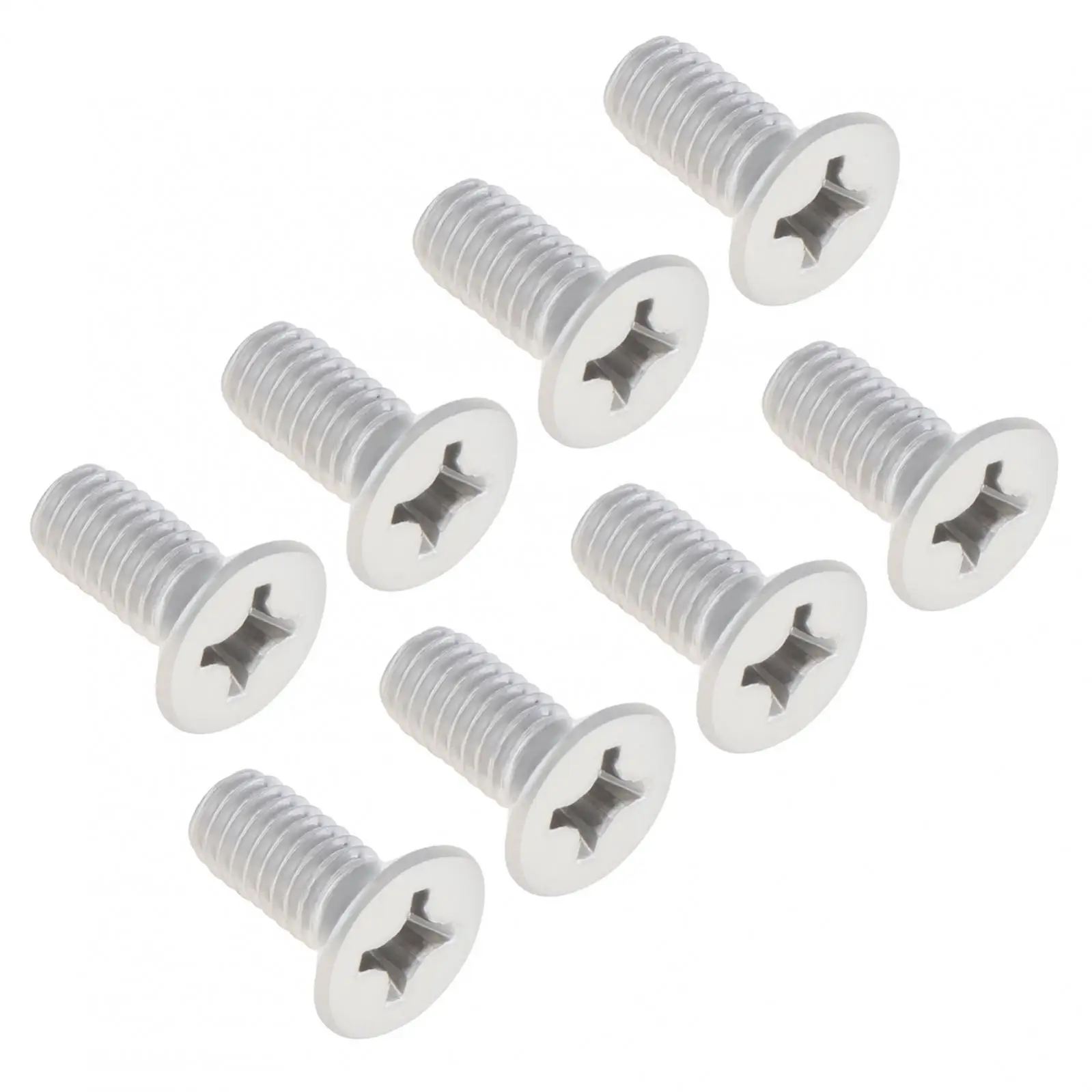 8 pcs 93600-06014-0H Front and Rear Brake Disc Rotor Retaining Screw Fit for Honda / Hyundai / Kia Models