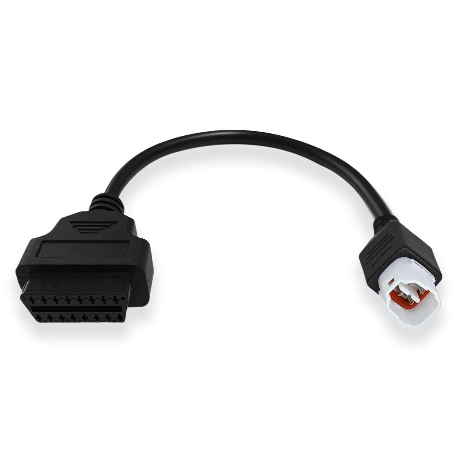 Conector de diagnóstico para motocicleta Yamaha, Cable OBD2 de 4 pines a 16 pines para motocicleta R1,R6,MT07,MT10,FZ09,FZ10,XSR700,XSR900,TMAX530,XT1200ZE