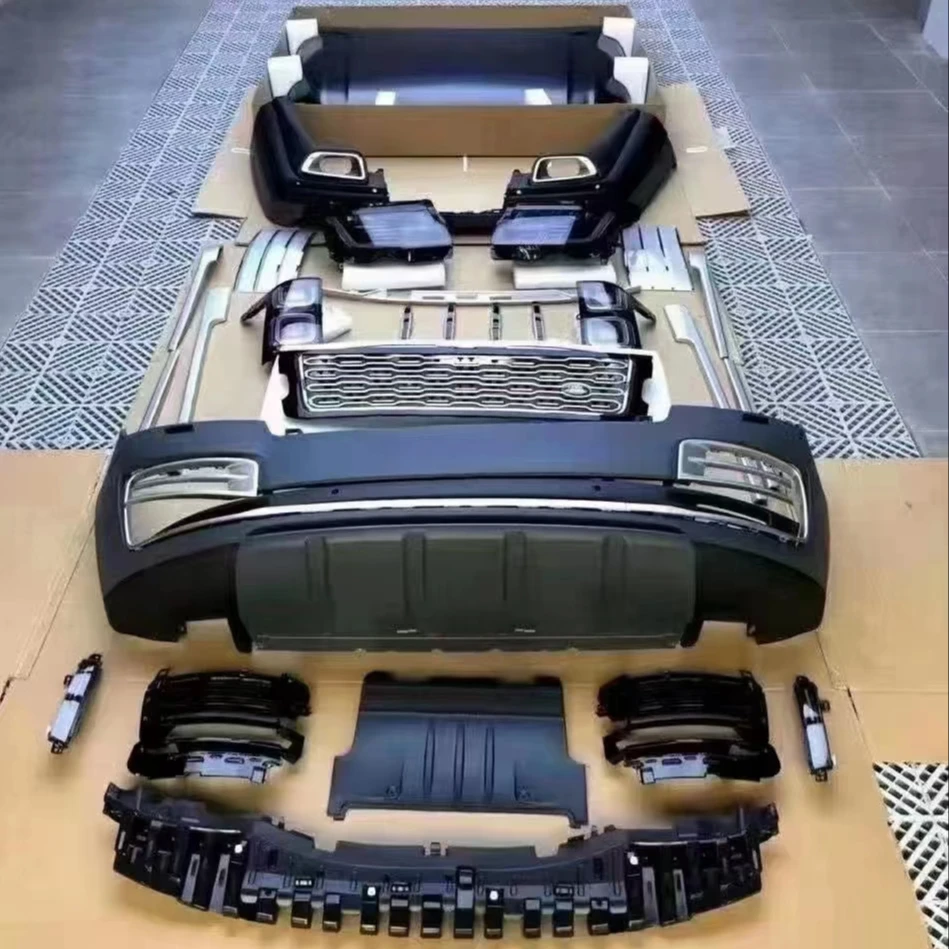 

STLF Clrak Facelift Side Skirts Headlghts Car Spare Parts for L405 for Range Rover Vogue SVA 2013-2017 Upgrade to 2018-2022