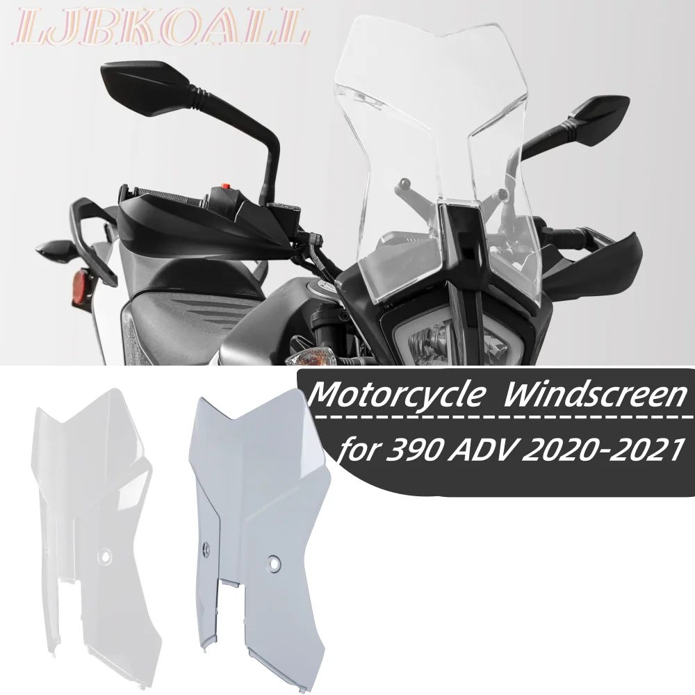 

390 Adventure Windshield Windscreen Air Wind Deflector for KTM 390ADV 2020-2023 790 Adv Motorcycle Front Screen Winds Shield