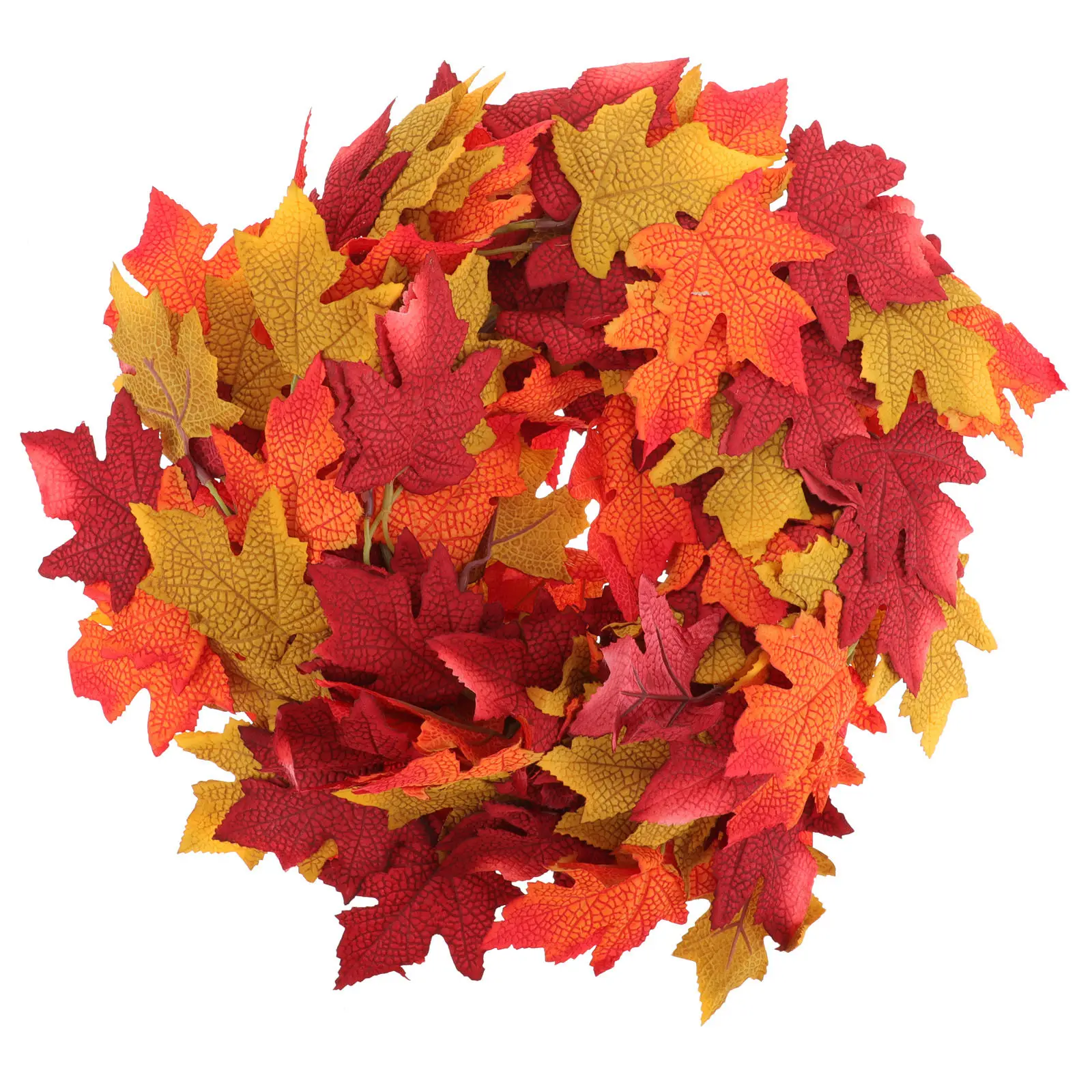 

Artificial Maple Leaves Fall Decorations for Party Halloween Window Hanging Home Leaf