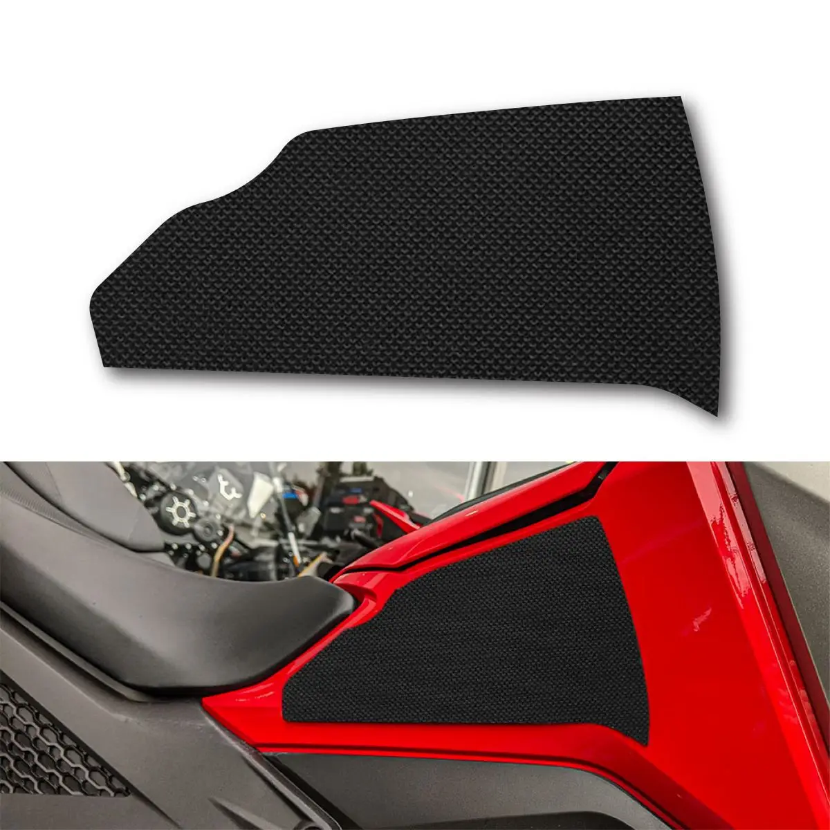 

For HONDA NC750X 2021-2024 Tank Traction Grips Pads Silicone Rubber