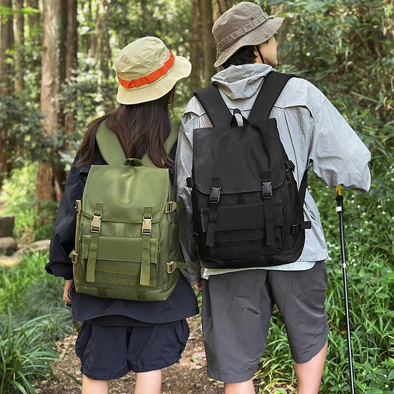 حقيبة الظهر التكتيكية مول السفر في الهواء الطلق تسلق المشي لمسافات طويلة الرحلات حقيبة التخييم سعة كبيرة الرياضة رحلة قصيرة عطلة نهاية الأسبوع الظهر