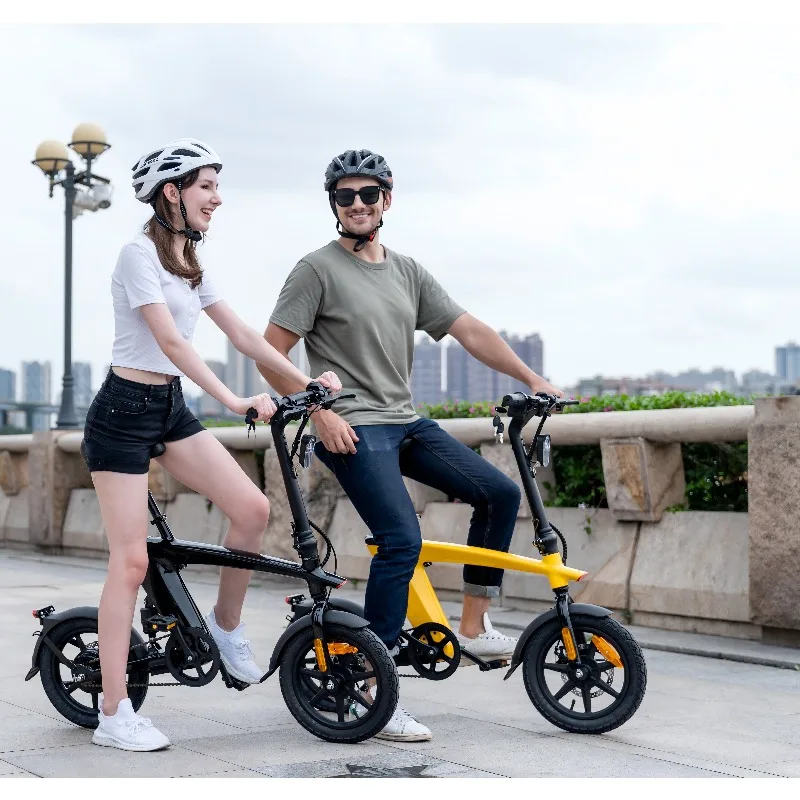 Image 3: Vélo pliant à trois modes pour hommes, vélo électrique pliant 36V, vélo de montagne électrique à deux roues tout-terrain
