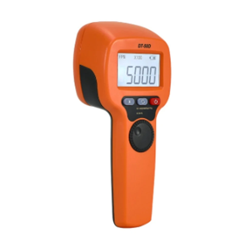 

ABHI-Digital Handheld Stroboscope Measuring 60-49999 RPM Non Contact Strobe Tachometer, High Accuracy 0.001% Tachometer