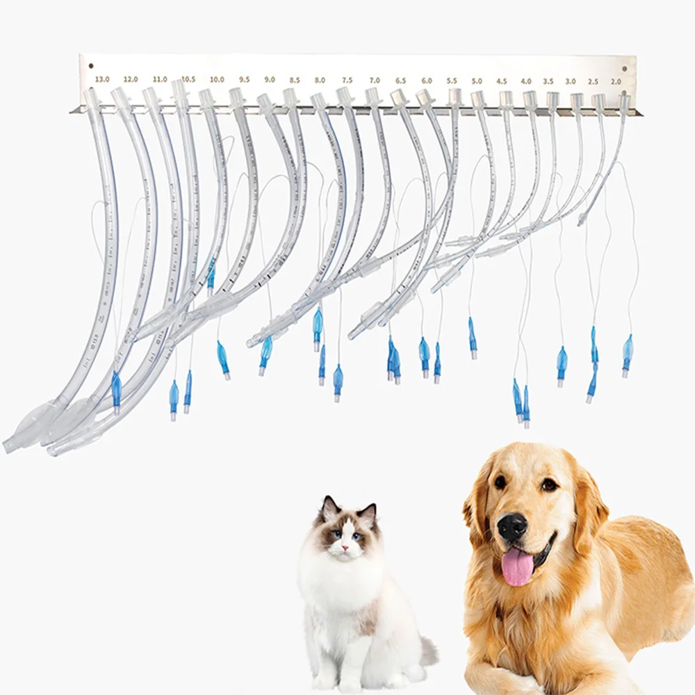 Veterinary Respiratory Tube Suitable for Cats, Dogs, Rabbits, Monkeys, and Small Animals - Inflatable Airway Tube for Emergencies, Nursing, and Veterinary Use - Suitable for Agricultural and Urban Use, for Pet First Aid