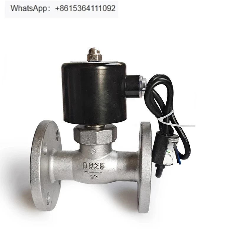 

steam solenoid control valve 220v normally closed solenoid valve 24v electric valve high temperature and high pressure ZBSF100