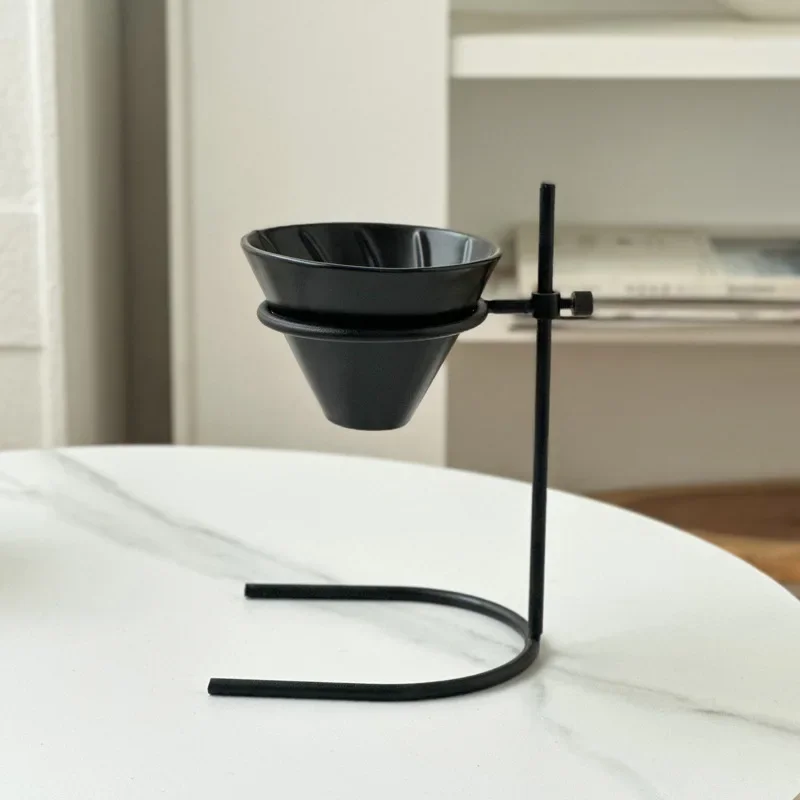 Hot Adjustable Drip Filter Cup Holder，Coffee Hand Cup Holder, Ceramic Filter Cup, Coffee Hand Cup Set, Household Coffee Utensil