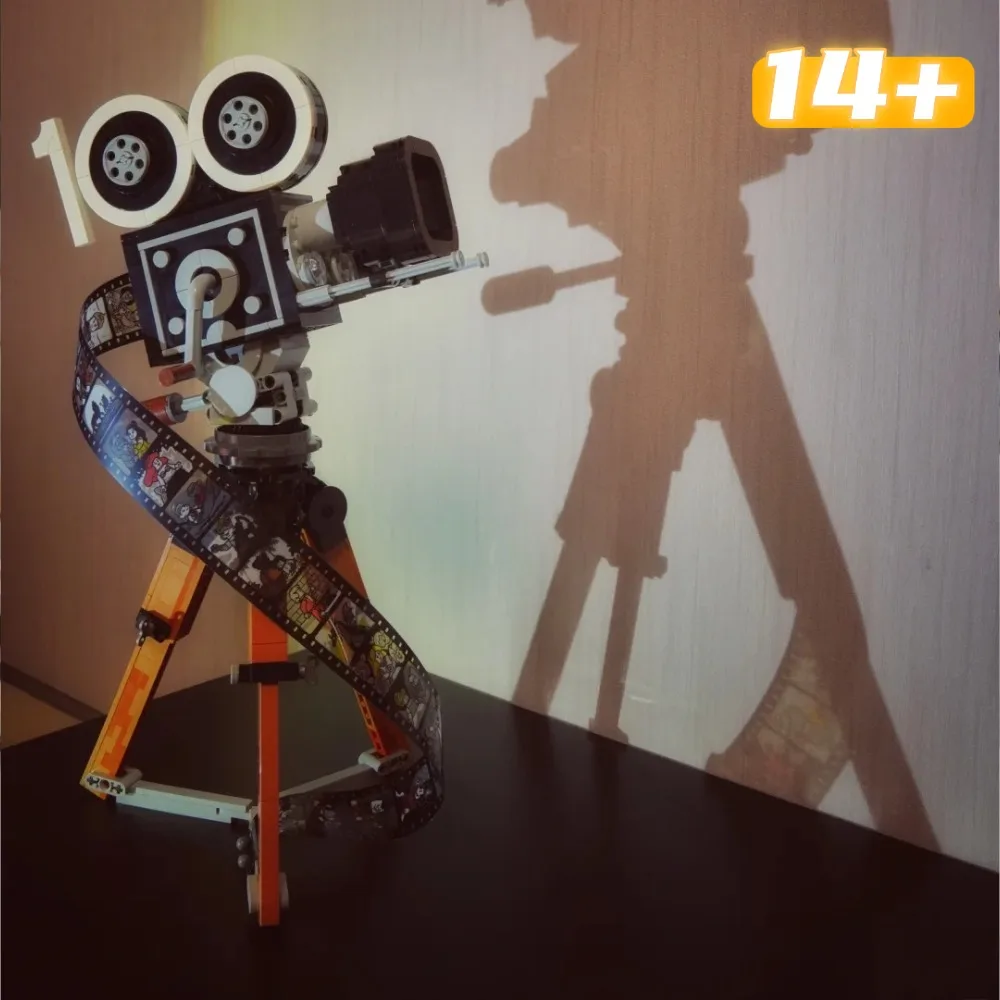 Assemble Creative Hot Camera Model Toys Classic Collector's Edition Retro Vcr Building Blocks Christmas Gifts For Friends
