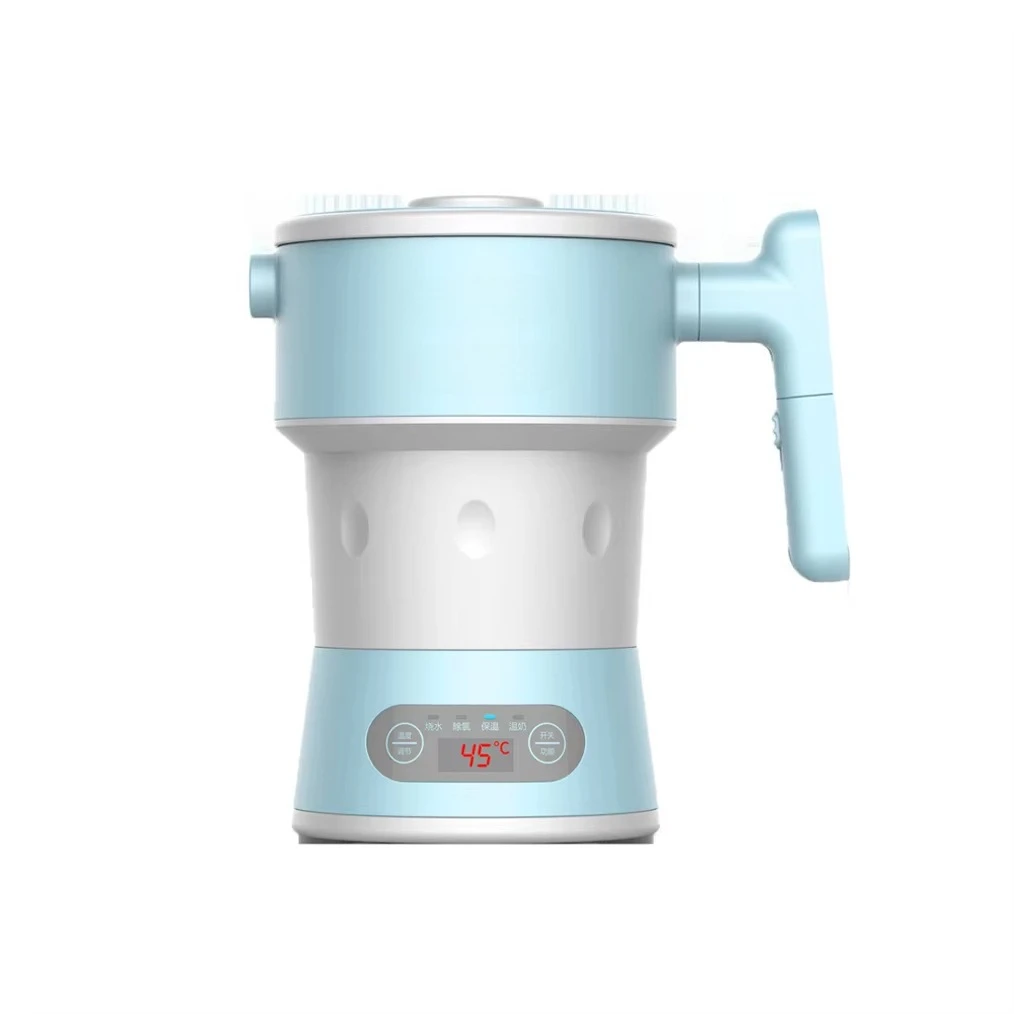 Silicone Plastic Electric Kettle Pet Portable Water Bottle Collapsible and Foldable