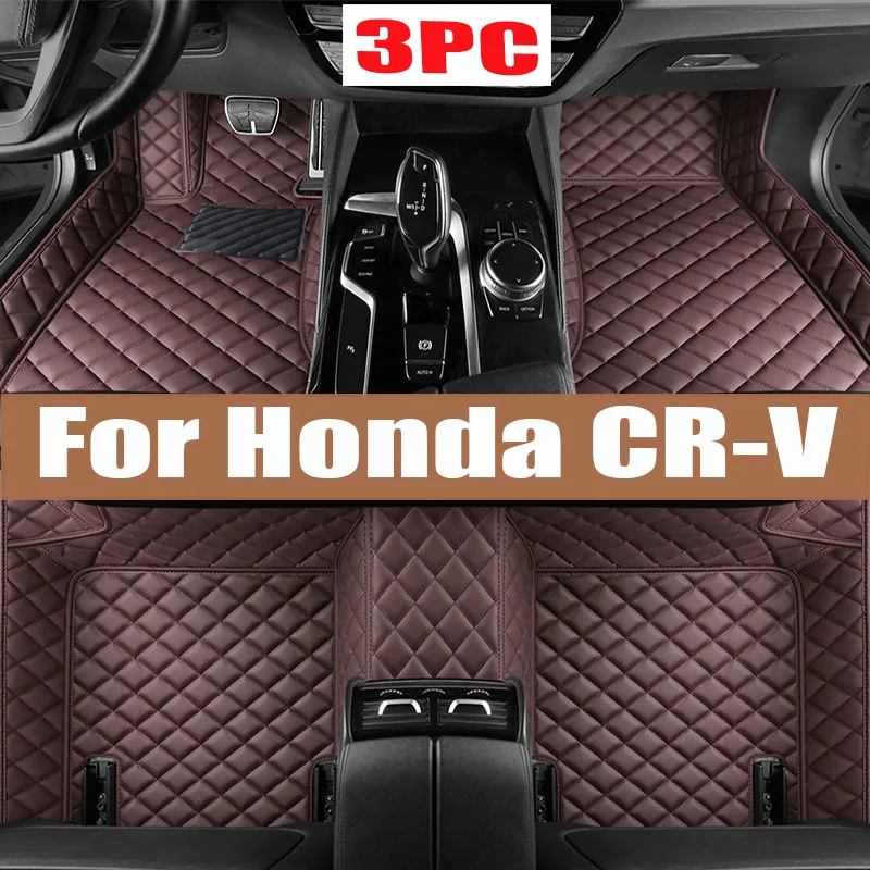 

Car Floor Mats For Honda CR-V CRV 2011 2010 2009 2008 2007 Auto Interior Accessories Carpets Custom Waterproof Leather Rugs