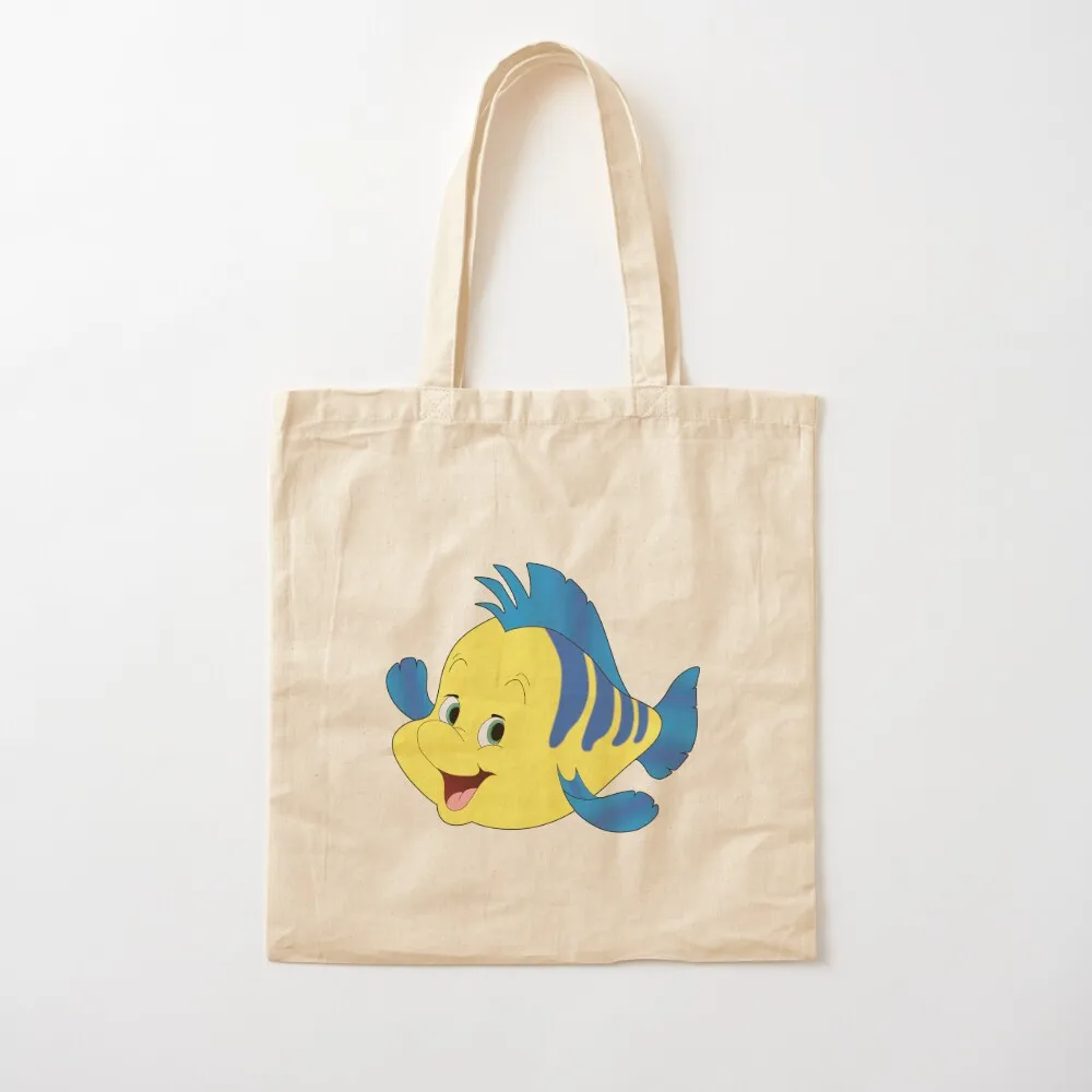 

Flounder Tote Bag reusable grocery bags Shopper bag Canvas Tote Bag