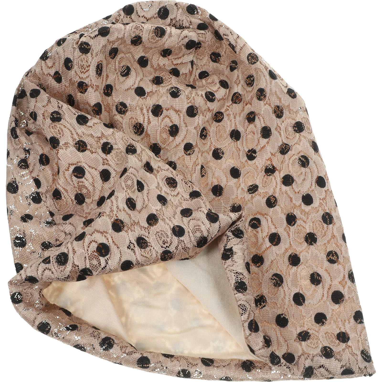 

Cotton Summer Lace Maternity Hat Breathable Lightweight Folding Sleep Cap For Pregnant Women Khaki Sweat Absorption Comfortable