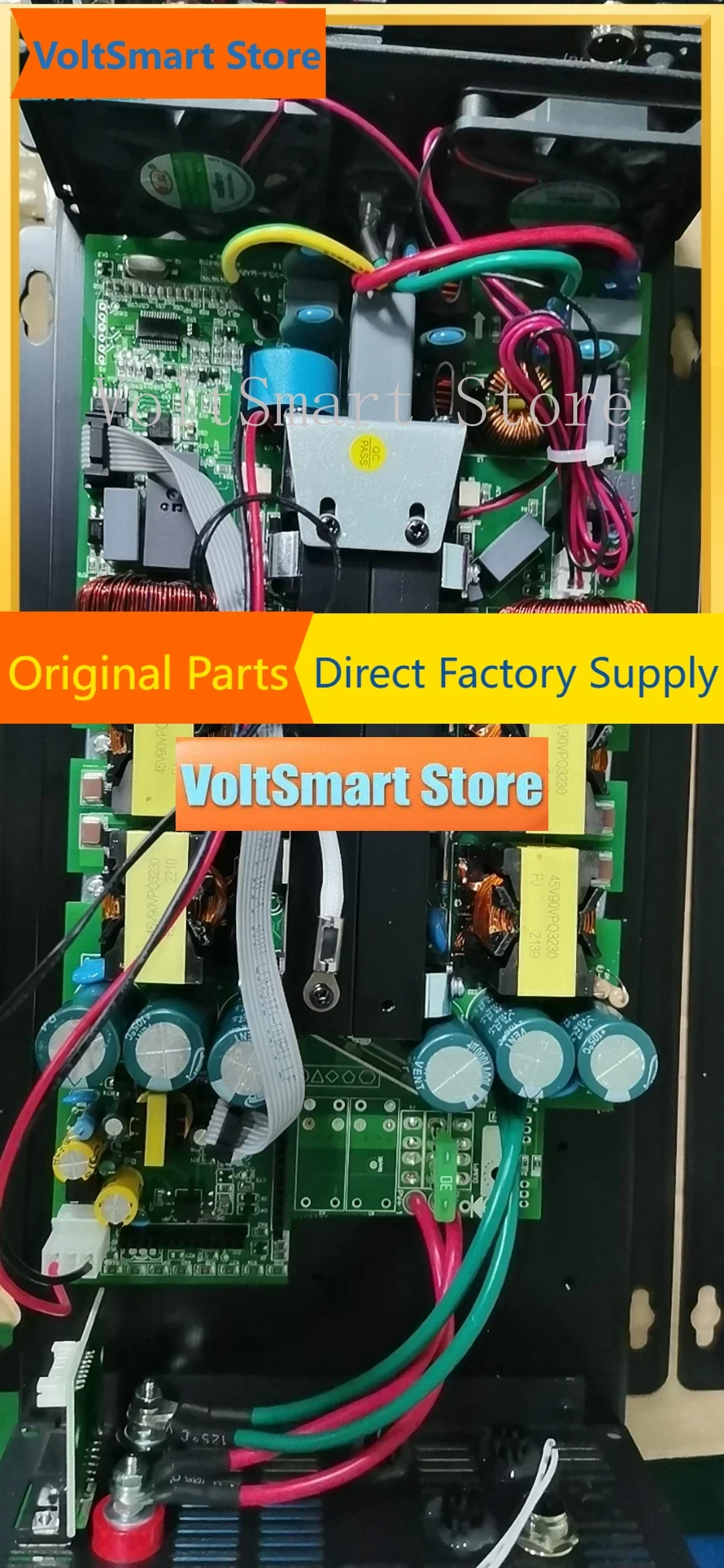 VoltSInverter Main Board Circuit  Solar  Components Parts Motherboard for 1000G2 Version