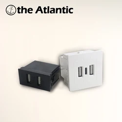 Altantic Mobile Phone Type C charging USB Charger 5V 2100mA Wall Power Socket Connector Module Household Charging Equipment