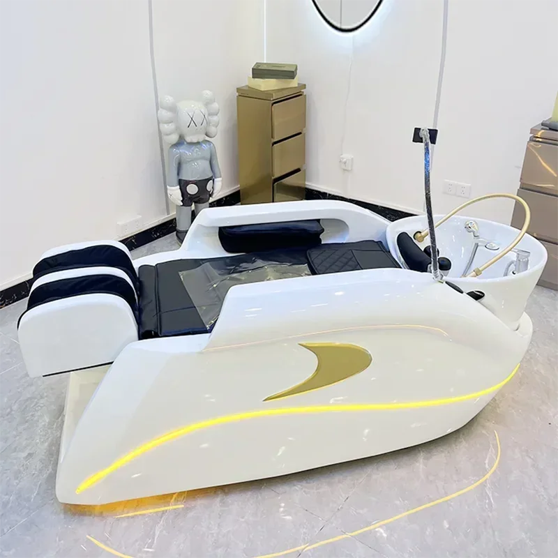 

Headspa Electric Massage Table Water Chairs Aesthetics Spa Shampoo Bed Washing Equipment Barber Wash Cama Abatible Styling Salon