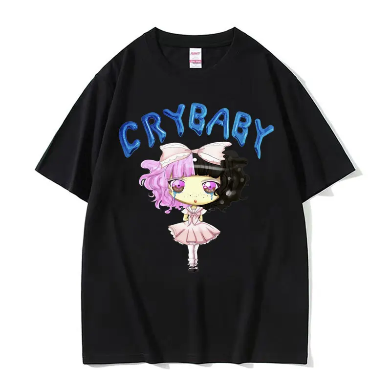 Melanie Martinez Concert Crybaby Graphic T Shirts Cute Baby Doll Tshirt Men Women Fashion Kawaii Casual 100% Cotton T Shirt Tops