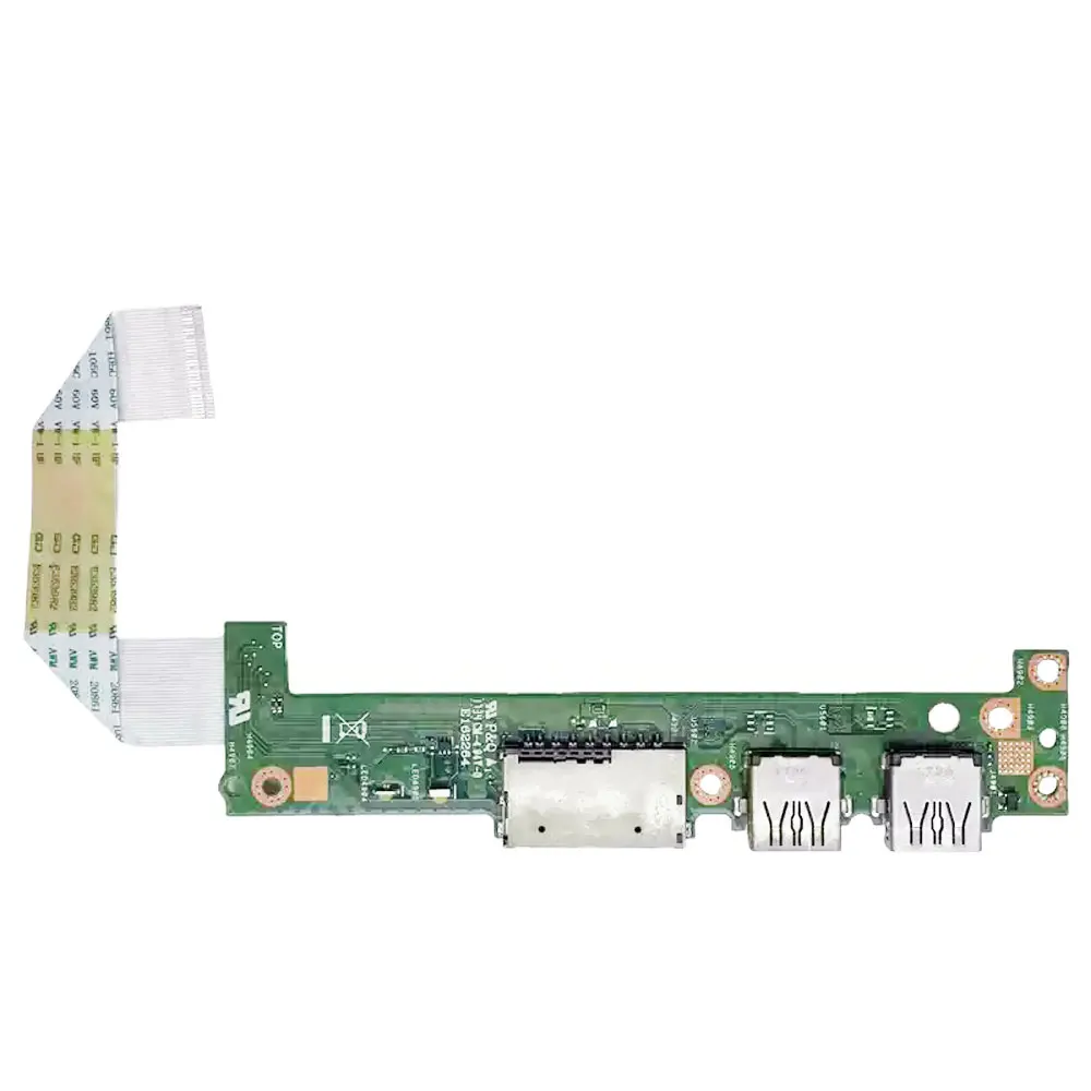 OEM Used For ASUS X411U X411UA X411UQ S4200U S4100V S4000V S410U R421U V480Q Laptop I/O Card Reader USB Jack Port Board Cable