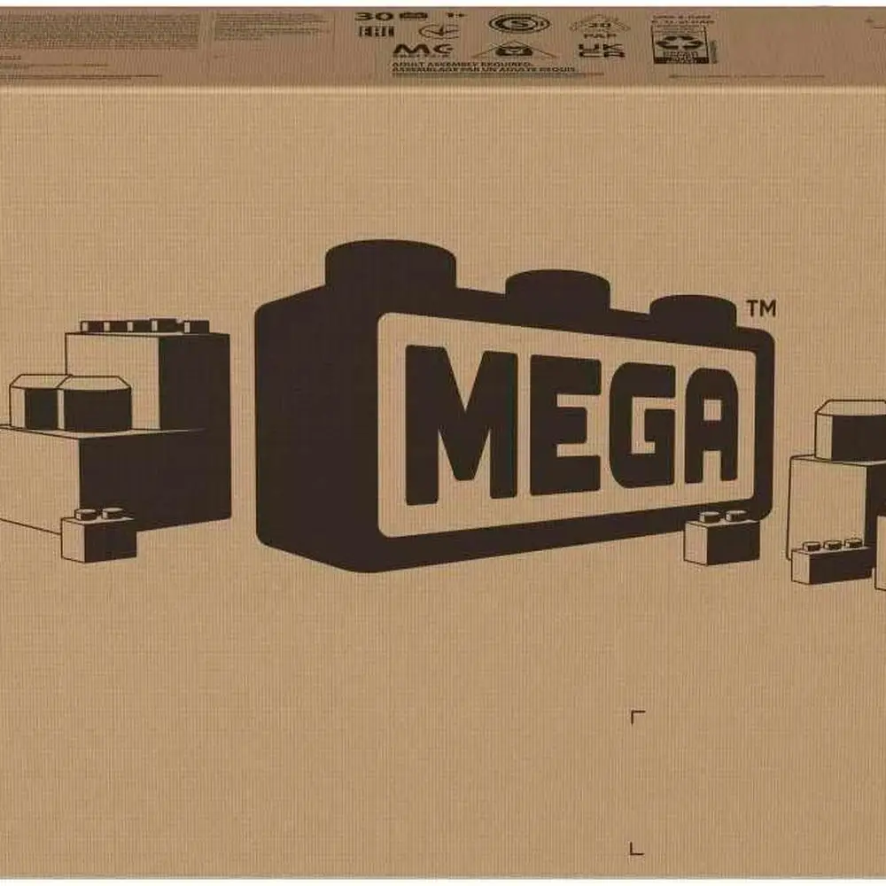 Mega Bloks Toddler Activity Table with 30 Blocks and Storage for Ages 1+ (Amazon Exclusive)