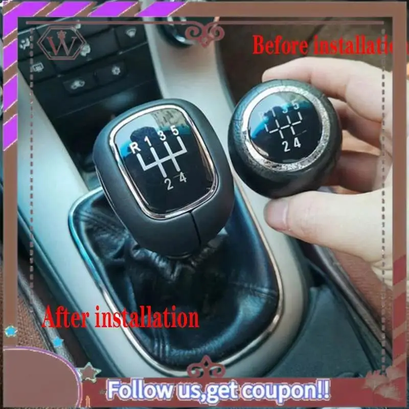 

A57E-Manual Gear Shift Knob Shifter Lever Head For Cruze
