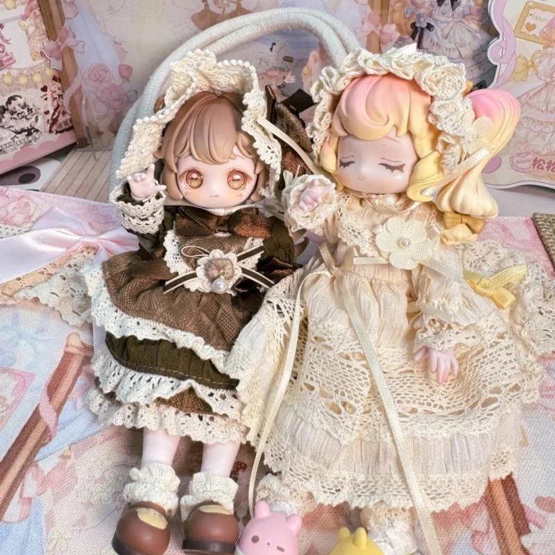 정품 1/12 Mjd Kiseki 빈티지 보물 시리즈 블라인드 박스 Bjd 액션 애니메이션 피규어 장난감 장식 소녀의 생일 선물 ﻿